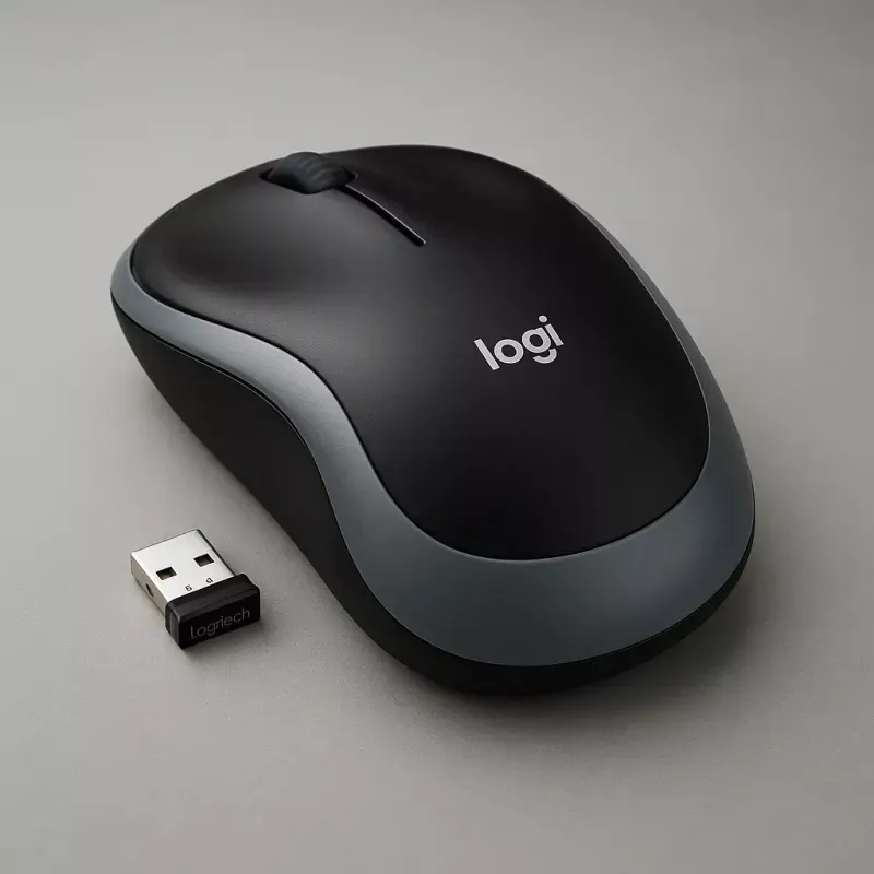 Hiiri Logitech M185 Swift Wireless harmaa