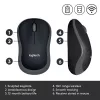Hiiri Logitech M185 Swift Wireless harmaa