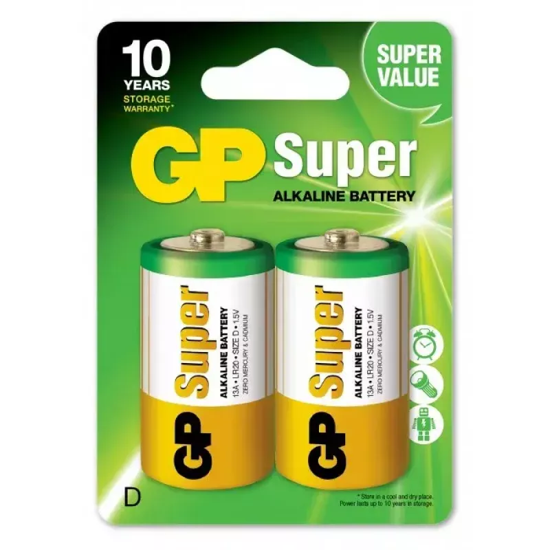 Kertakäyttöparisto GP Batteries Super Alkaline 5501