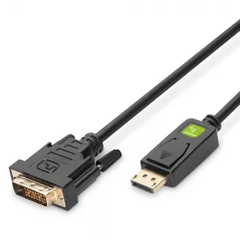 Techly näyttö DisplayPort - DVI kaapeli 3 m ICOC DSP-C-030, 3 m, DVI-D, DisplayPort, pistoke, pistoke, 1920 x 1080 (HD 1080)