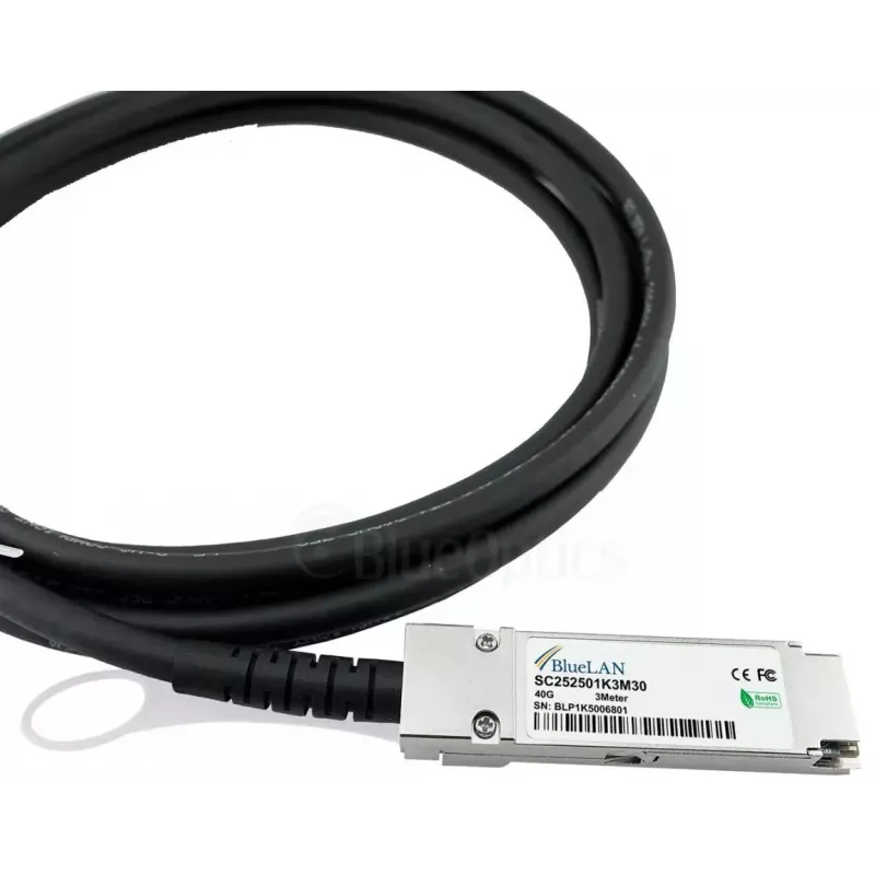 Alcatel-Lucent OS6560-CBL-100 20G Direct Attach -kuparikaapeli, QSFP+, 1 m