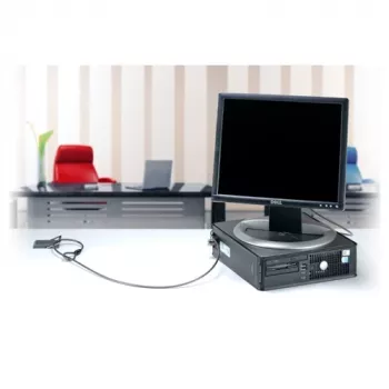 DELL MicroSaver Twin kaapelilukko hopea