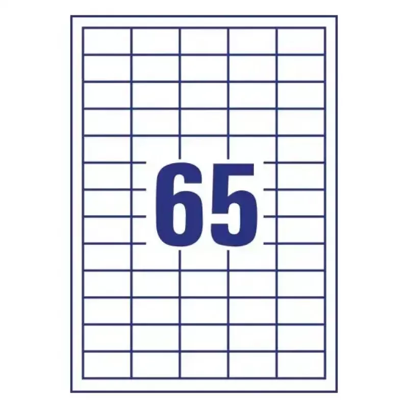 Itseliimautuvat tarrat suorakaide AVERY LR3666-10