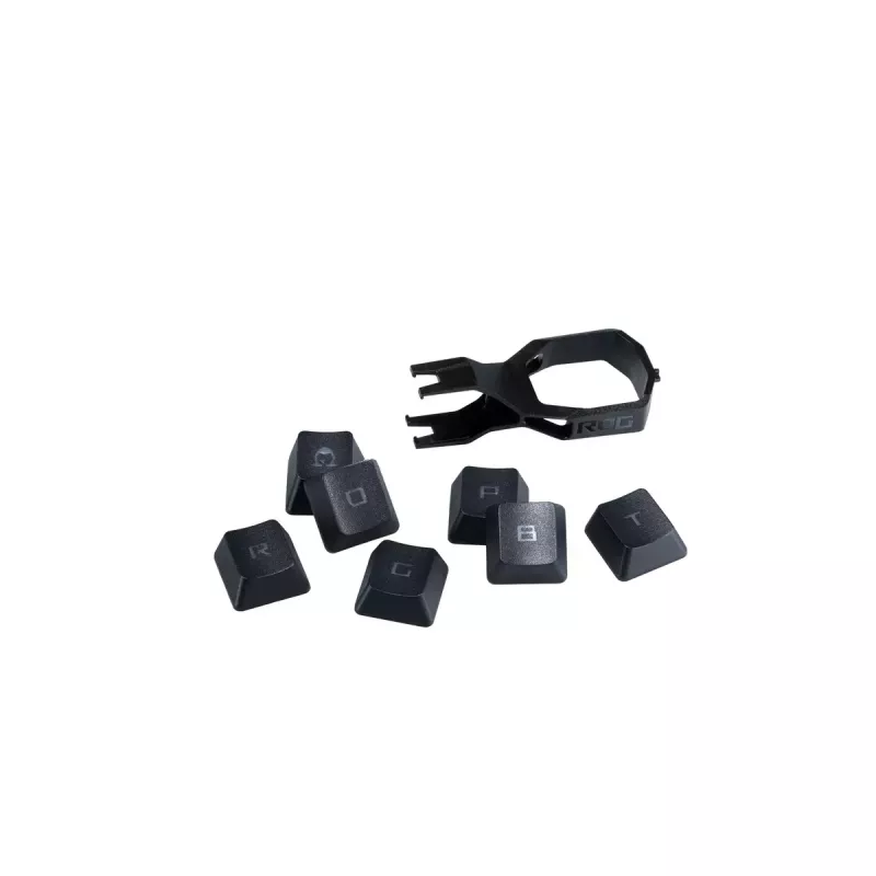 Näppäinhattu ASUS ROG RX PBT Keycap Set musta 250g