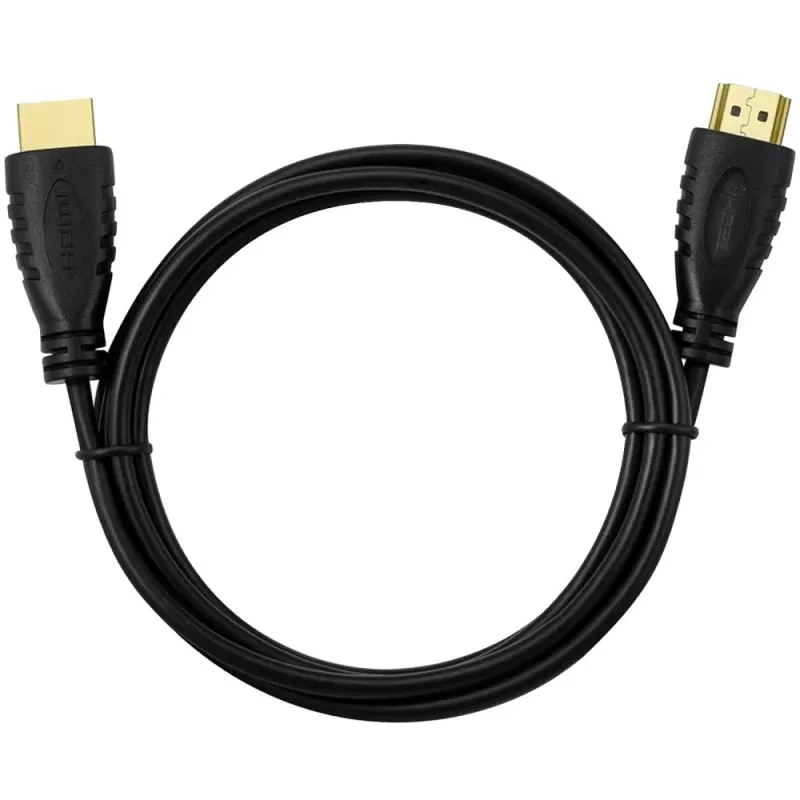 Techly HDMI 2.0 -kaapeli A/A M/M 2m musta ICOC HDMI2-4-020, 2 m, HDMI Type-A (standardi), HDMI Type-A (standardi), 4096 x 2160 pikseliä, 3D, musta