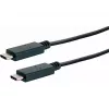 USB-kaapeli Schwaiger LK 101 C USB 3.2 Gen 2 1 m musta