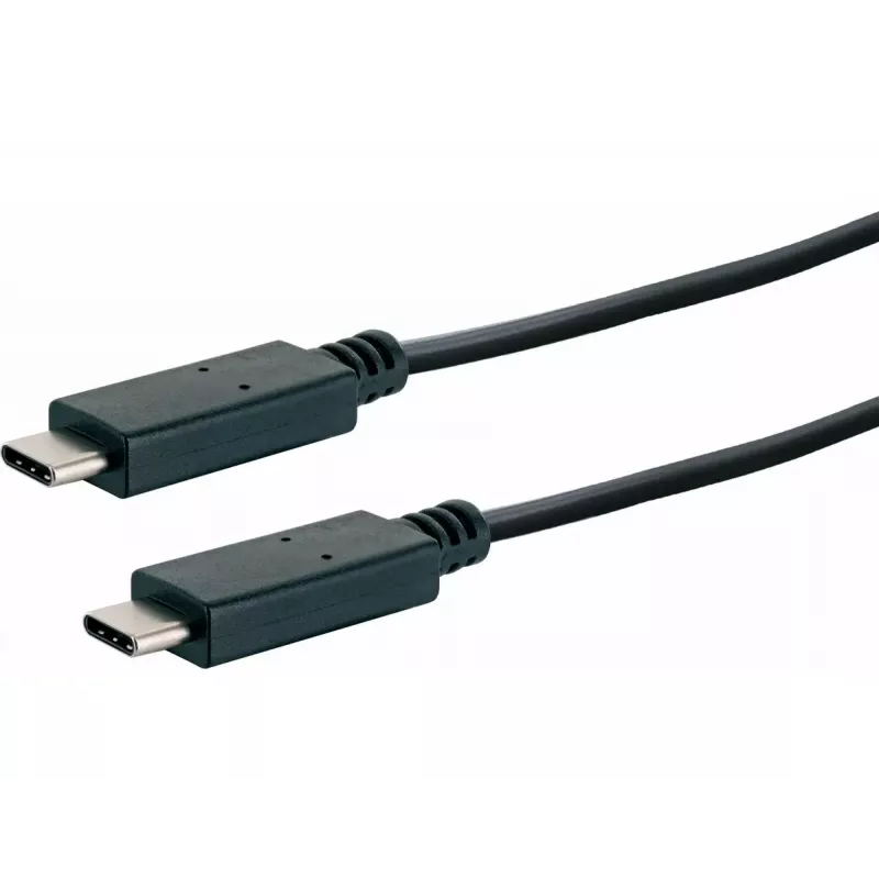 USB-kaapeli Schwaiger LK 101 C USB 3.2 Gen 2 1 m musta