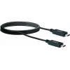 USB-kaapeli Schwaiger LK 101 C USB 3.2 Gen 2 1 m musta