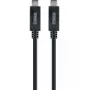 USB-kaapeli Schwaiger LK 101 C USB 3.2 Gen 2 1 m musta