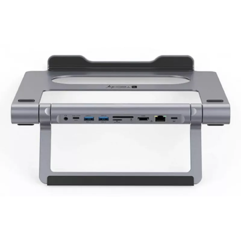 Techly ICA-NTB-DOCK91 johdollinen USB 3.2 Gen 1 (3.1 Gen 1) Type-C hopea