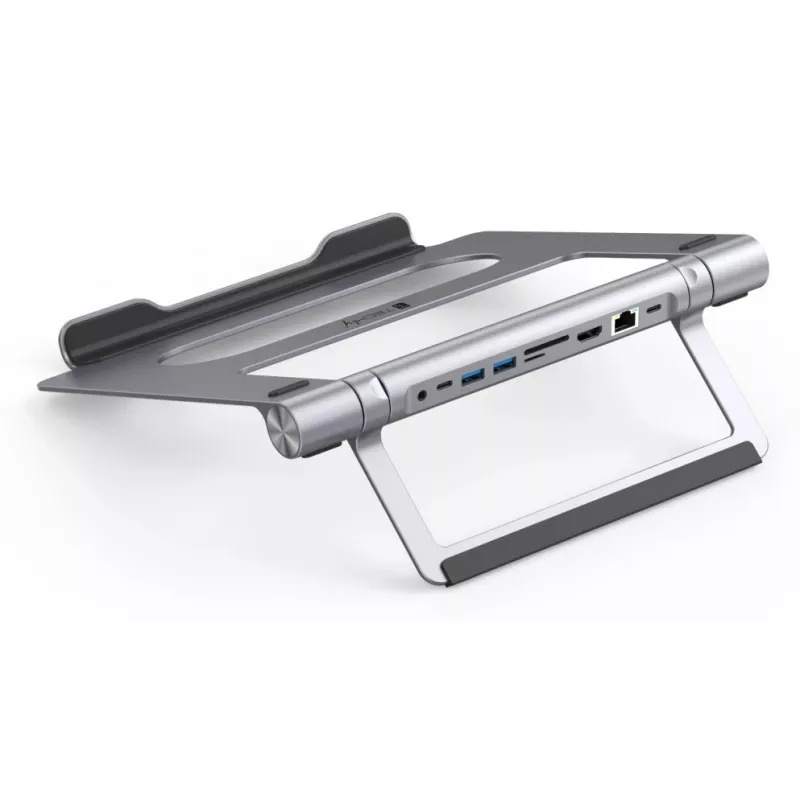 Techly ICA-NTB-DOCK91 johdollinen USB 3.2 Gen 1 (3.1 Gen 1) Type-C hopea