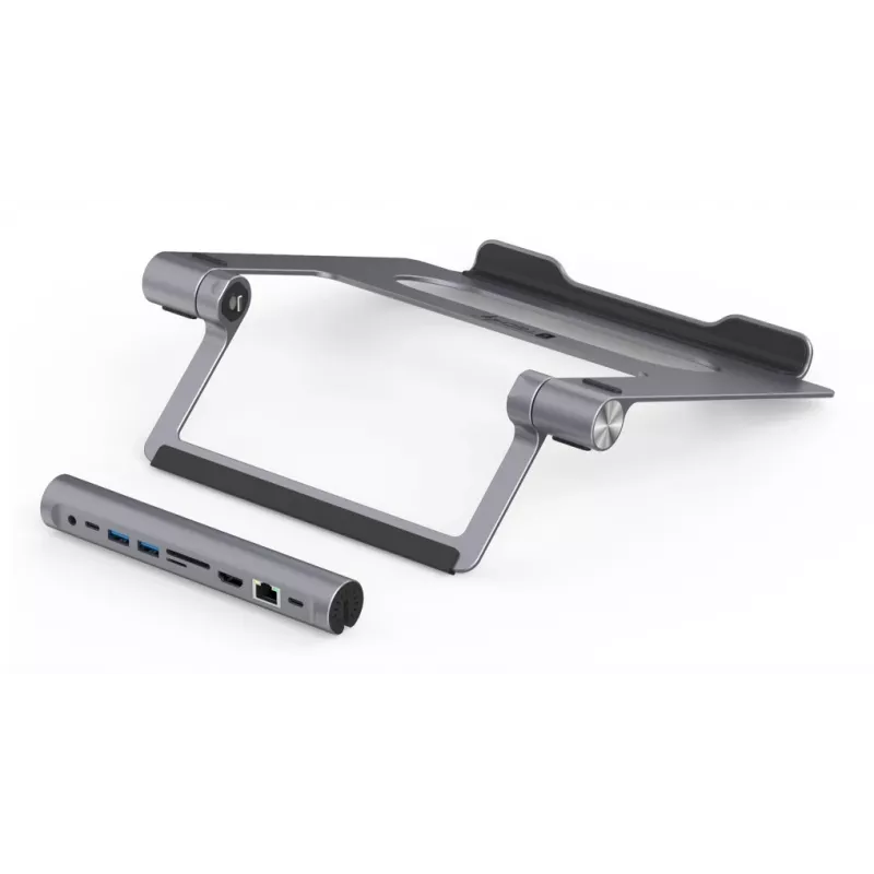 Techly ICA-NTB-DOCK91 johdollinen USB 3.2 Gen 1 (3.1 Gen 1) Type-C hopea