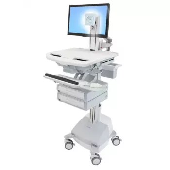 Multimediavaunu Ergotron StyleView alumiini harmaa valkoinen