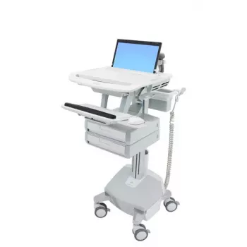 Multimediavaunu Ergotron StyleView alumiini harmaa valkoinen