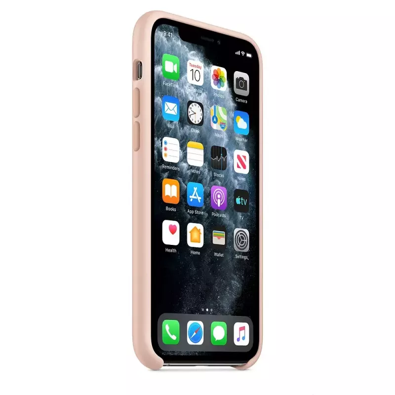 Suojakotelo Apple iPhone 11 Pro silikonikotelo Pink Sand