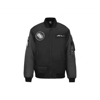Pommitustakki ASUS ROG Cosmic Bomber miesten Regular Fit pitkähihainen