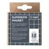 Askartelumagneetti sylinteri Sigel BA701 neodyymi hopea 10 mm