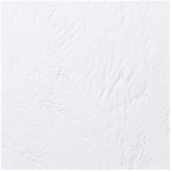 GBC Bindekarten LeatherGrain A4 250 g/m², A4, kartonki, valkoinen, 250 g/m², 210 mm, 298 mm