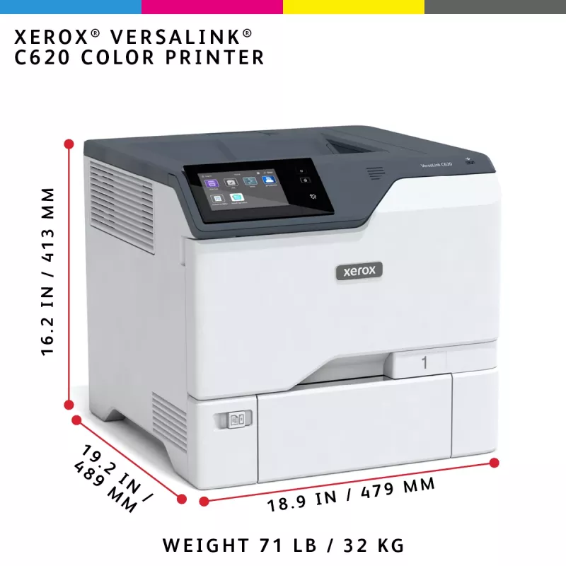 Xerox VersaLink C620 A4 50ppm duplex-tulostin PS3 PCL5e/6 2 lokeroa 650 arkkia