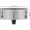 Bosch PRO Multi Material PC Plus, 44/127 mm, Single, poranterä, kipsilevy, metalli, ei-rautametalli, muovi, pehmeä puu, musta, harmaa, kobolttiteräs, kobolttiseosteinen pikateräs (HSS-Co)