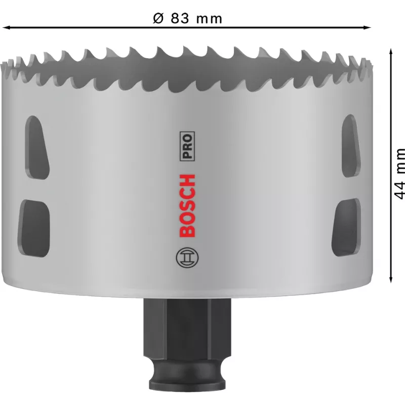 Reikäsaha Bosch PRO Multi Material PC Plus 44/83 mm porakoneeseen
