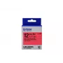 Epson tarrakasetti Pastel LK-4RBP musta/punainen 12 mm (9 m)