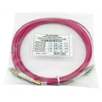 Glasfaserkabel BlueOptics CBL-LC-OM4-3M 3 m LC-LC 50 µm