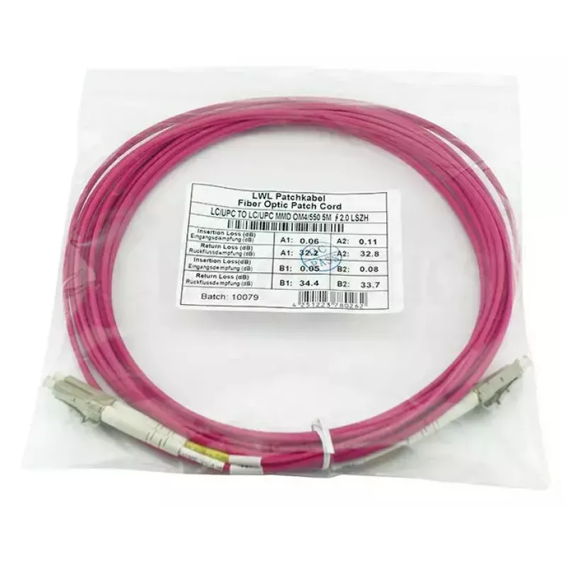 Glasfaserkabel BlueOptics CBL-LC-OM4-3M 3 m LC-LC 50 µm