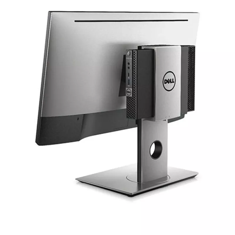 DELL Micro Form Factor All-in-One -teline - MFS18, vapaasti seisova, 5,7 kg, 48,3 cm (19 inch), 68,6 cm (27 inch), korkeussäätö, musta, hopea