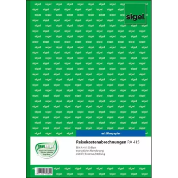 Liikelomake Sigel RA415