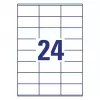 Itseliimautuva tarra suorakaide AVERY LR3475-10