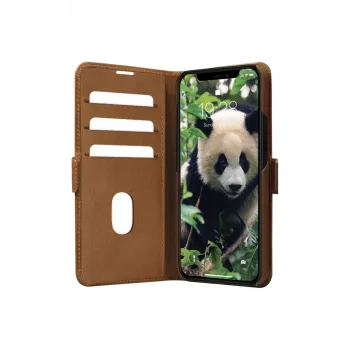 Lompakkokotelo dbramante1928 iPhone 14 Plus tan 3 korttipaikkaa