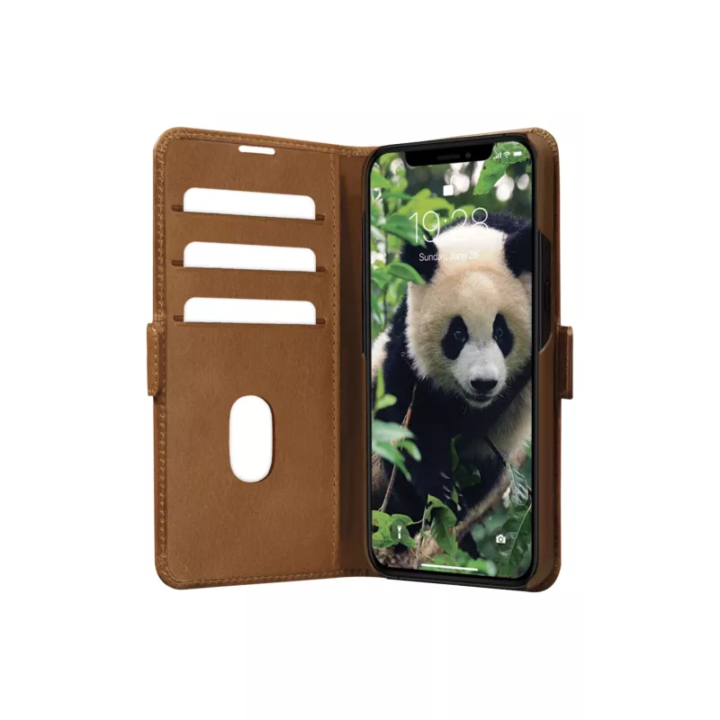 Lompakkokotelo dbramante1928 iPhone 14 Plus tan 3 korttipaikkaa