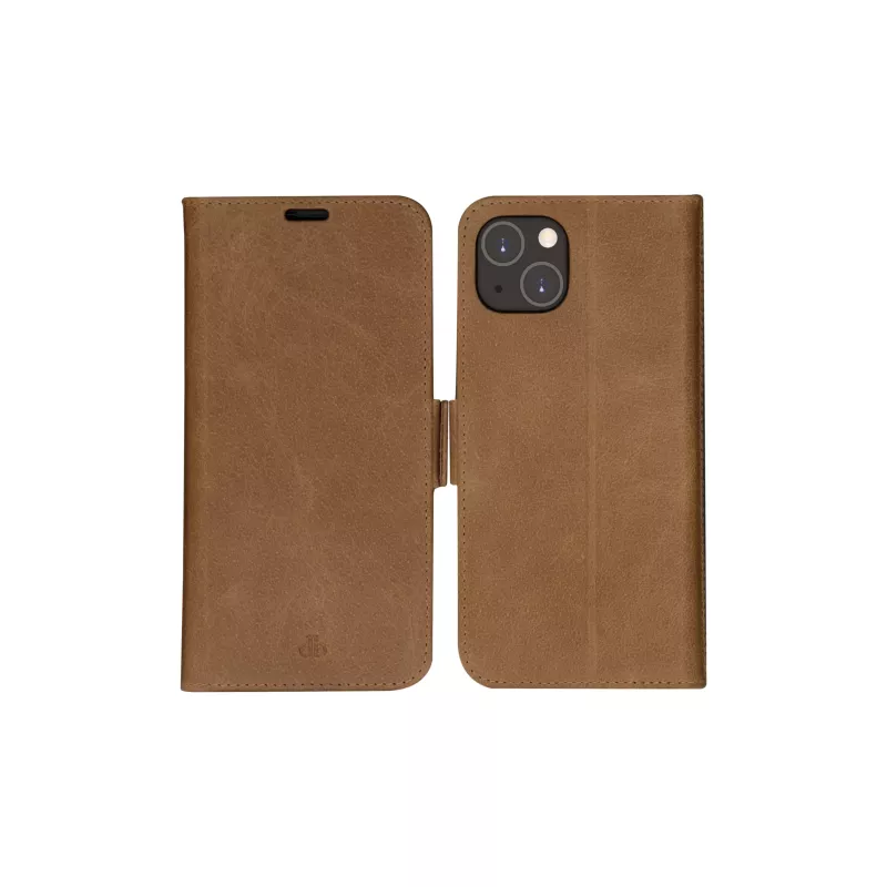 Lompakkokotelo dbramante1928 iPhone 14 Plus tan 3 korttipaikkaa