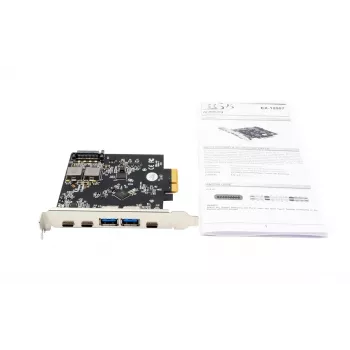 Liitäntäkortti EXSYS EX-12007 sisäinen USB 3.2 Gen 2