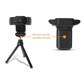 Conceptronic AMDIS 2K Super HD automaattitarkenteinen verkkokamera mikrofonilla