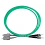 Kuitukaapeli BlueOptics SFP3233EU0.5MK SC ST OM3 0,5 m aqua