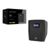 Conceptronic ZEUS03G 1200VA 720W UPS, 4 UK-pistorasiaa, HID-USB, RJ45 tulo/lähtö, AVR