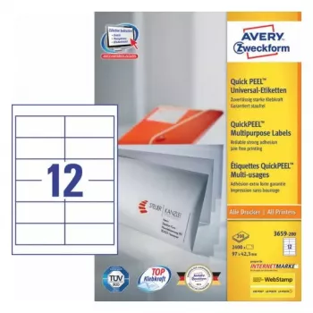Itseliimautuva tarra AVERY 3659-200