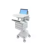 Multimediavaunu Ergotron StyleView alumiini harmaa valkoinen