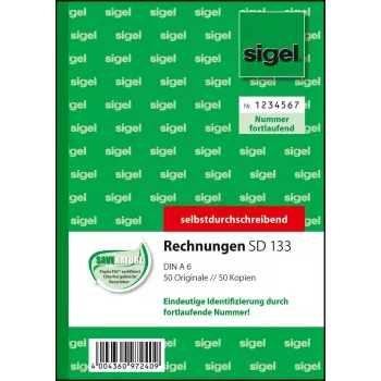 Liikelomake Sigel SD133