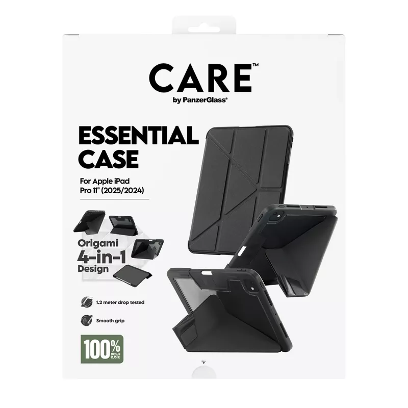 PanzerGlass CARE by ® TPU Essential -kotelo musta iPad Pro 11