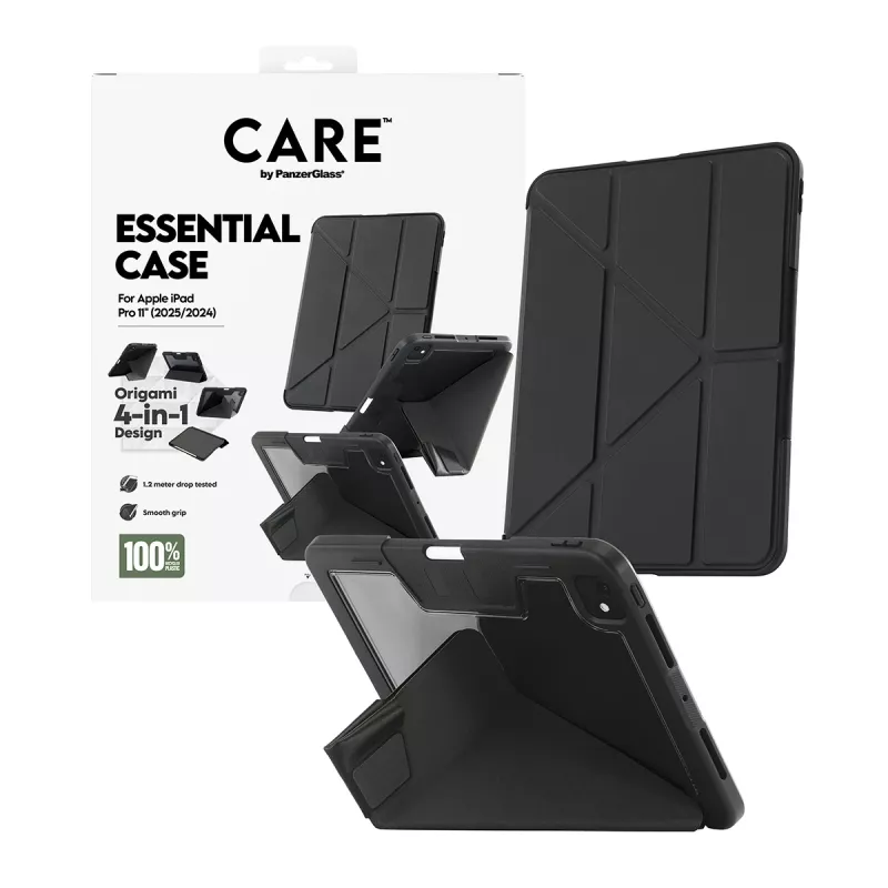 PanzerGlass CARE by ® TPU Essential -kotelo musta iPad Pro 11