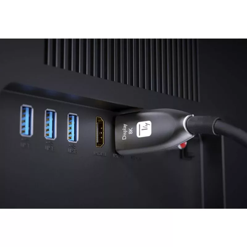 Techly ICOC HDMI-HY8-030 HDMI-kaapeli 30 m HDMI tyyppi A (standardi) musta