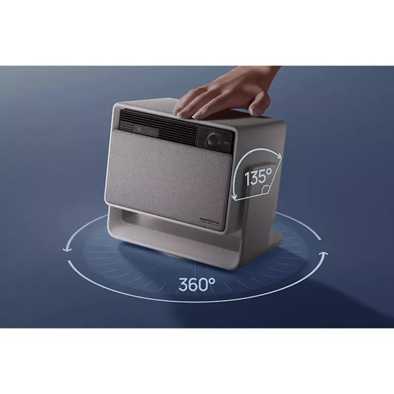 Standard-Throw-projektori XGIMI 1800 ANSI lumen LED UHD 4K 3D valkoinen