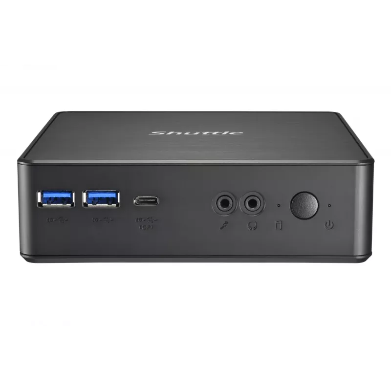 Shuttle Nano PC NC4010BAV2, Intel Celeron 7305, 8GB DDR4, 128GB M.2, 1x HDMI, 1x DP, 7x USB, 1x LAN, sis. VESA ja jalusta