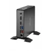 Shuttle Nano PC NC4010BAV2, Intel Celeron 7305, 8GB DDR4, 128GB M.2, 1x HDMI, 1x DP, 7x USB, 1x LAN, sis. VESA ja jalusta