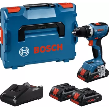 Bosch GSR 18V-65 Professional 2100 kierr./min istukka 1,06 kg musta, sininen