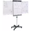 Legamaster SKETCH PRO siirrettävä fläppitaulu tähtijalalla teräs 5 rullaa