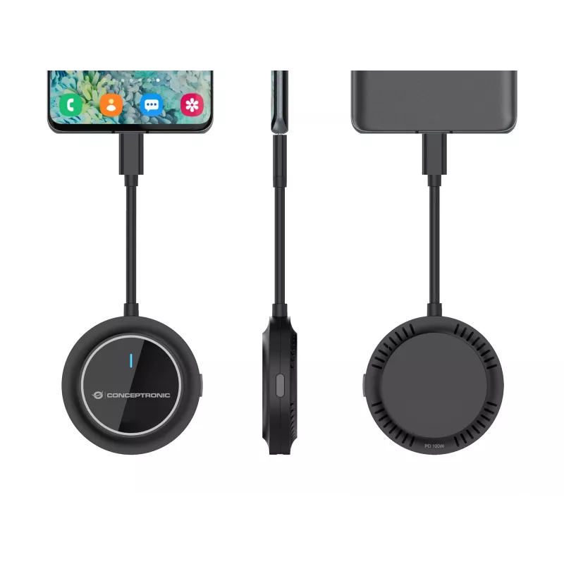 Conceptronic ATHERIC01B langaton USB-C–HDMI-näyttösarja 1080P